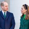 Le prince William, duc de Cambridge, et Catherine (Kate) Middleton, duchesse de Cambridge, rencontre le Premier ministre d'Irlande Leo Varadkar et son compagnon Matthew Barrett au Aras an Uachtarain à Dublin, Irelande, le 3 mars 2020, pour une visite officielle de 3 jours.