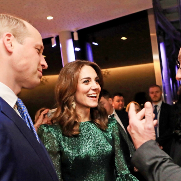 Le prince William, duc de Cambridge, et Catherine (Kate) Middleton, duchesse de Cambridge assistent à une réception organisée par l'ambassadeur britannique au Gravity Bar, Guinness Storehouse à Dublin, Irlande, le 3 mars 2020, pour une visite officielle de 3 jours.