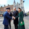 Le prince William, duc de Cambridge, et Catherine (Kate) Middleton, duchesse de Cambridge, assistent à une cérémonie commémorative de dépôt de couronnes au Garden of Remembrance à Dublin, Irelande, le 3 mars 2020, pour une visite officielle de 3 jours.
