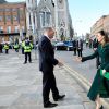 Le prince William, duc de Cambridge, et Catherine (Kate) Middleton, duchesse de Cambridge, assistent à une cérémonie commémorative de dépôt de couronnes au Garden of Remembrance à Dublin, Irelande, le 3 mars 2020, pour une visite officielle de 3 jours.