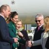 Le prince William, duc de Cambridge, et Catherine (Kate) Middleton, duchesse de Cambridge, arrivent à l'aéroport international de Dublin, Irelande, le 3 mars 2020, pour une visite officielle de 3 jours.