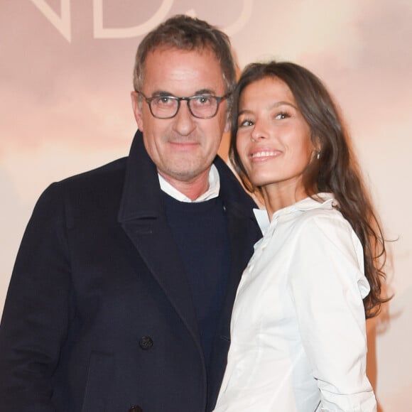 Exclusif - Christophe Dechavanne et sa fille Ninon à l'after-party du film "Holy Lands" au restaurant le Beefbar (Rue Marbeuf dans le 8ème arrondissement) à Paris, France, le 4 décembre 2018. © Rachid Bellak/Bestimage