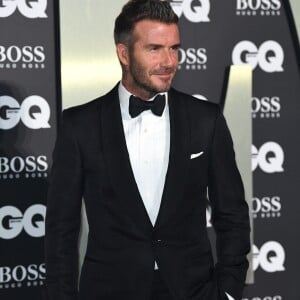 David Beckham - Photocall de la soirée "GQ Men of the Year" Awards à Londres le 3 septembre 2019.