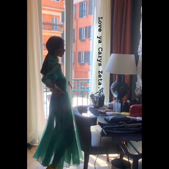 Photo de Carys postée sur le compte Instagram de Catherine Zeta-Jones.