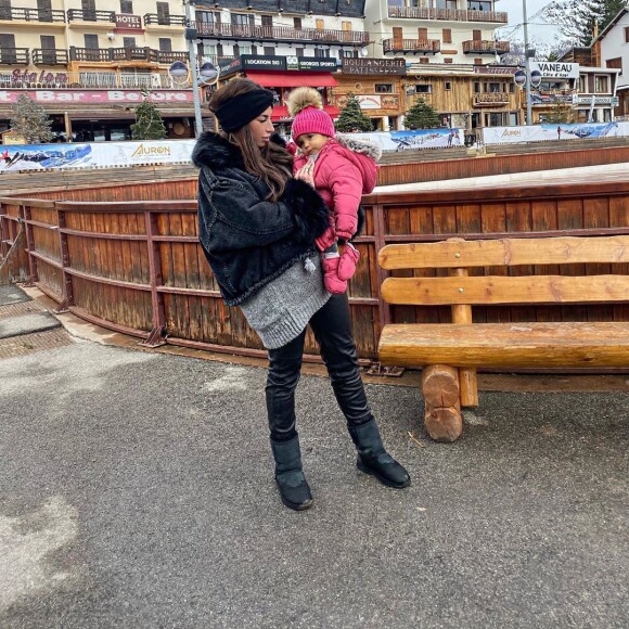 Liam Di Benedetto et sa fille Joy, le 16 septembre 2019