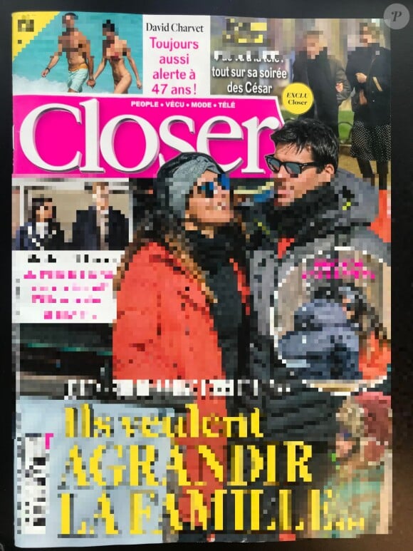 Magazine "Closer" en kiosques 6 mars 2020.