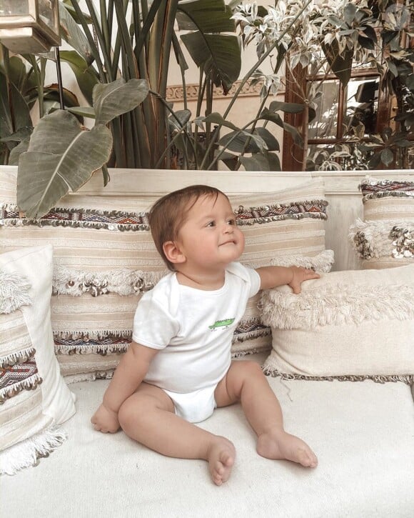 Juliann, le fils de Jesta Hillmann et Benoît, le 9 février 2020, sur Instagram