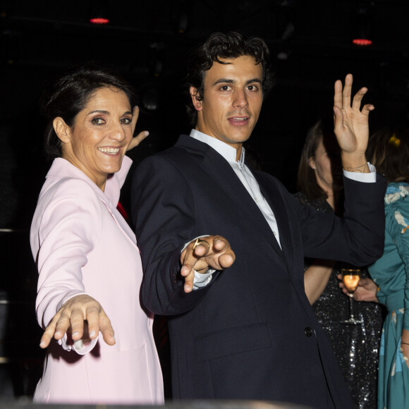 Exclusif - Florence Foresti et Léo Walk - Soirée "César 2020, La Party" au Bridge à Paris le 28 février 2020. © Jack Tribeca/Bestimage