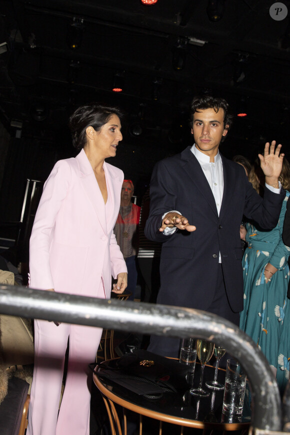 Exclusif - Florence Foresti et Léo Walk - Soirée "César 2020, La Party" au Bridge à Paris le 28 février 2020. © Jack Tribeca/Bestimage