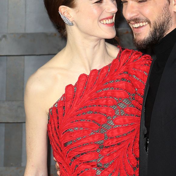 Rose Leslie et son mari Kit Harington à la première de "Game of Thrones - Saison 8" au Radio City Music Hall à New York, le 3 avril 2019.