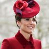 Kate Middleton, duchesse de Cambridge - La famille royale d'Angleterre à son arrivée à la cérémonie du Commonwealth en l'abbaye de Westminster à Londres. Le 9 mars 2020