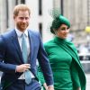 Le prince Harry, duc de Sussex, et Meghan Markle, duchesse de Sussex - La famille royale d'Angleterre à son arrivée à la cérémonie du Commonwealth en l'abbaye de Westminster à Londres. Le 9 mars 2020 09/03/2020 - Londres