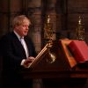 Le premier ministre britannique Boris Johnson - La famille royale d'Angleterre lors de la cérémonie du Commonwealth en l'abbaye de Westminster à Londres. Le 9 mars 2020.