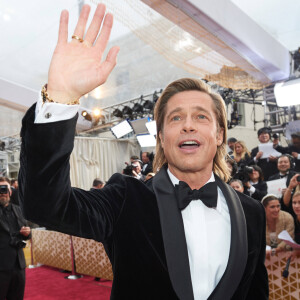 BRAD PITT arrive à la 92ème cérémonie des Oscars 2020 au Hollywood and Highland à Los Angeles, le 9 février 2020. © AMPAS/Zuma Press/Bestimage