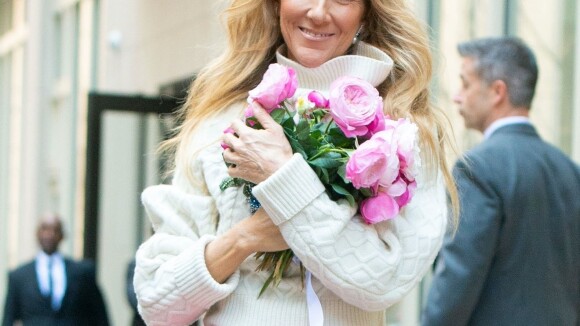 Céline Dion : Look floral et onéreux en plein New York
