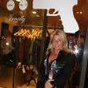 Angela Lorente - Inauguration concept store 'One Shot - Janally' a Paris, le 10 octobre 2012.