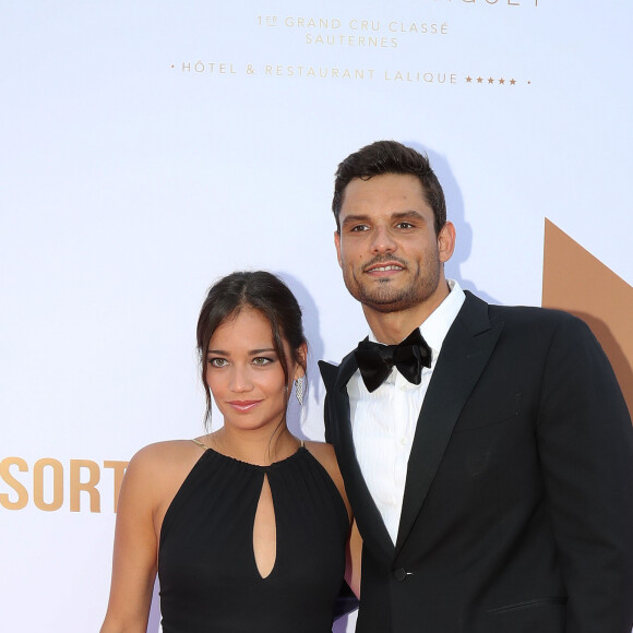 Exclusif - Florent Manaudou et Alizé Lim - Gala de charité de l'académie de tennis Mouratoglou afin de récolter des fonds pour sa fondation "Champ'Seed" à Biot le 23 juin 2019. © Philippe Brylak /Bestimage