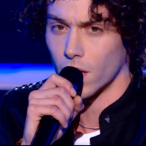 Kaël et Michaël s'affrontent lors des battles de The Voice 2020 - Talents de Marc Lavoine. Emission du 14 mars 2020, TF1