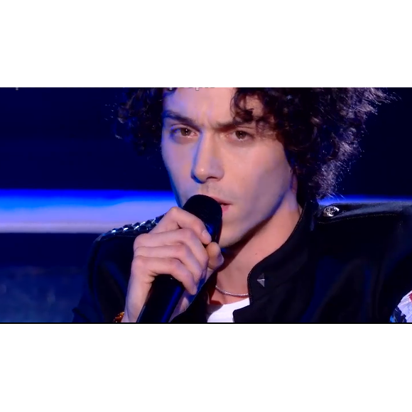 Kaël et Michaël s'affrontent lors des battles de The Voice 2020 - Talents de Marc Lavoine. Emission du 14 mars 2020, TF1