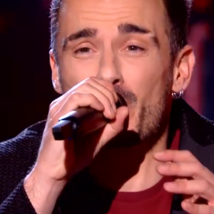 Kaël et Michaël s'affrontent lors des battles de The Voice 2020 - Talents de Marc Lavoine. Emission du 14 mars 2020, TF1