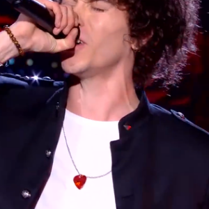 Kaël et Michaël s'affrontent lors des battles de The Voice 2020 - Talents de Marc Lavoine. Emission du 14 mars 2020, TF1