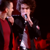 Kaël et Michaël s'affrontent lors des battles de The Voice 2020 - Talents de Marc Lavoine. Emission du 14 mars 2020, TF1