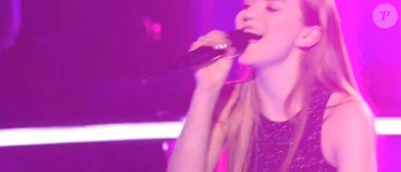 Gustine et Maxim s'affrontent lors des battles de The Voice 2020 - Talents de Lara Fabian. Emission du samedi 14 mars 2020, TF1