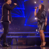 Rhiad et Mareva s'affrontent lors des battles de The Voice 2020 - Talents de Amel Bent. Emission du samedi 14 mars 2020, TF1