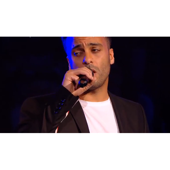 Rhiad et Mareva s'affrontent lors des battles de The Voice 2020 - Talents de Amel Bent. Emission du samedi 14 mars 2020, TF1