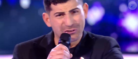 Akob et Tirso s'affrontent lors des battles de The Voice 2020 - Talents de Pascal Obispo. Emission du samedi 14 mars 2020, TF1