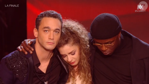 Jean-Baptiste Guégan et les finalistes Dakota et Nadia - finale d'"Incroyable Talent 2018", M6, 18 décembre