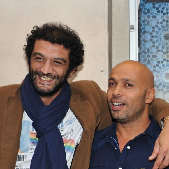 Eric Judor et Ramzy Bédia - Avant-première de "Mohamed Dubois" au Gaumont Opera Capucines. Paris. Le 16 avril 2013.
