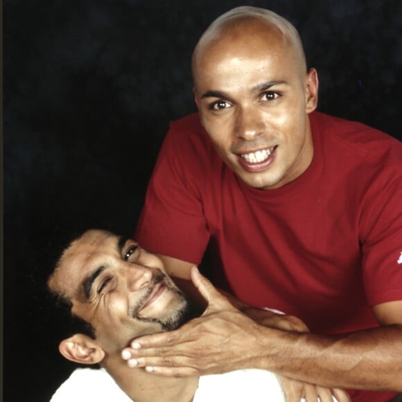 Portrait du duo Eric et Ramzy (Eric Judor, Ramzy Bédia) le 7 juin 1999. © Cédric Perrin / Bestimage