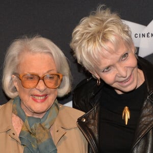 Micheline Presle et sa fille Tonie Marshall - Rétrospective Philippe de Broca à la Cinémathèque française à Paris, le 6 mai 2015.