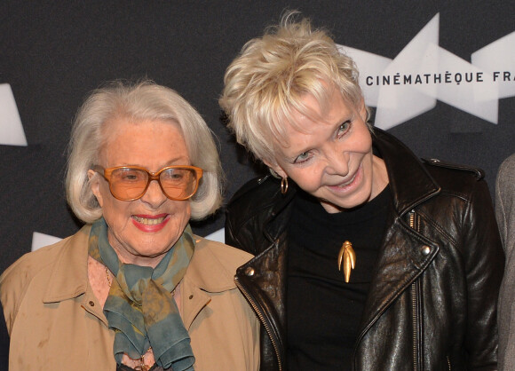 Micheline Presle et sa fille Tonie Marshall - Rétrospective Philippe de Broca à la Cinémathèque française à Paris, le 6 mai 2015.