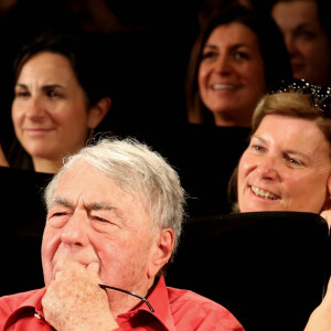 Tonie Marshall, Claude Lanzmann et guest - Projection du film "Lumière 120 ans du cinématographe Lumière" lors du 68 ème Festival International du Film de Cannes, à Cannes le 17 mai 2015