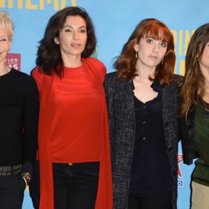 Tonie Marshall, Aure Atika, Lolita Chammah et Camille Chamoux lors du lancement du 16ème Printemps du Cinéma au studio Harcourt à Paris, le 10 mars 2015.