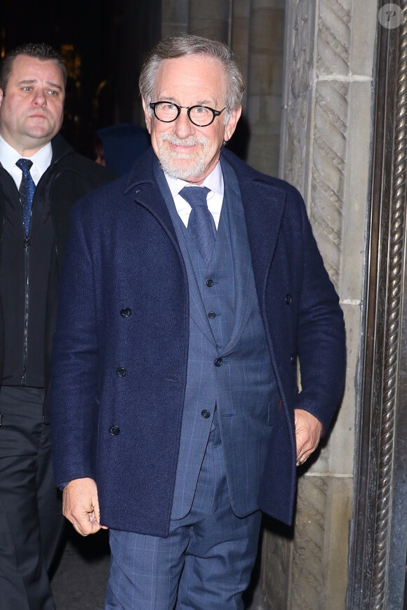 Steven Spielberg arrive à la soirée de gala des National Board of Review of Motion Pictures Awards à New York le 8 janvier 2019.