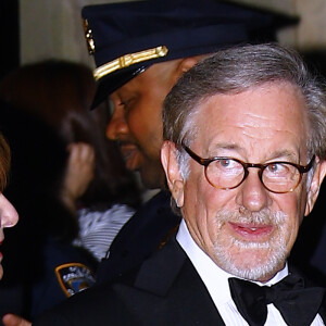 Steven Spielberg et sa femme Kate Capshaw - Les célébrités arrivent au 50ème anniversaire de la marque Ralph Lauren à New York le 7 septembre 2018.