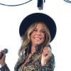 Rita Wilson chante sur la scène de Palomino lors du festival Stagecoach à Coachella, le 27 avril 2019.