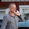 Exclusif - Tom Hanks fait du shopping avec sa femme Rita Wilson et son fils Truman Theodore Hanks pour Noël à Los Angeles, le 16 décembre 2018