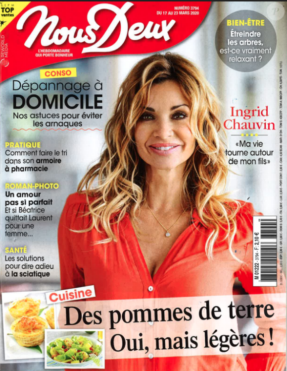 Magazine "Nous Deux" en kiosques le 17 mars 2020.
