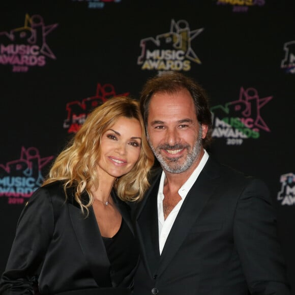 Ingrid Chauvin et son mari Thierry Peythieu - 21ème édition des NRJ Music Awards au Palais des festivals à Cannes le 9 novembre 2019. © Dominique Jacovides/Bestimage