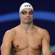 Florent Manaudou remporte la médaille d'argent au 50m nage libre - Championnat d'Europe en petit bassin à Glasgow le 7 décembre 2019