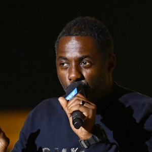 Idris Elba au concert WE Day UK à la SSE Arena, au stade de Wembley. Londres, le 4 mars 2020.