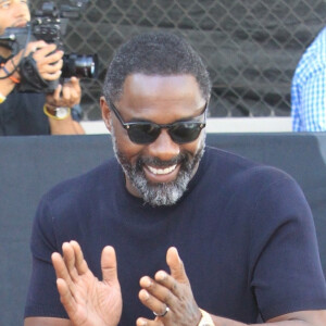 Idris Elba - Les célébrités arrivent à la remise d'étoile de T. Perry sur le Walk Of Fame dans le quartier de Hollywood à Los Angeles, le 1er octobre 2019