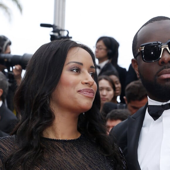 Maître Gims et sa femme DemDem - Montée des marches du film "The BFG" ("Le BGG Le Bon Gros Géant") lors du 69ème Festival International du Film de Cannes. Le 14 mai 2016. © Borde-Jacovides-Moreau/Bestimage