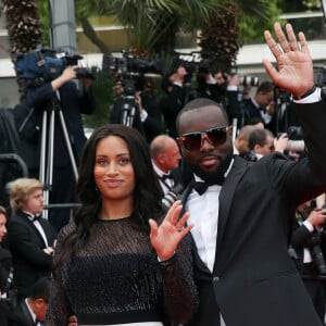 Maître Gims et sa femme DemDem - Montée des marches du film "The BFG" ("Le BGG Le Bon Gros Géant") lors du 69ème Festival International du Film de Cannes. Le 14 mai 2016. © Borde-Jacovides-Moreau/Bestimage  Red carpet for the movie "The BFG" during the 69th Cannes International Film festival. On may 14th 201614/05/2016 - Cannes