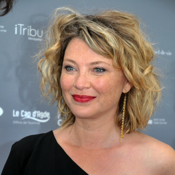 Cécile Bois au festival "Les Herault du cinéma et de la télé" au Cap d'Agde le 18 juin 2019. © Robert Fages / Bestimage