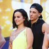 Alizée et son compagnon Grégoire Lyonnet - Spectacle "Danse avec les stars" lors du 55ème Festival de Télévision de Monte-Carlo à Monaco, le 14 juin 2015.